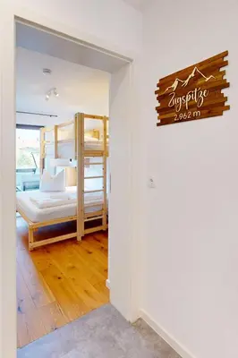 Ein Bett oder Betten in einem Zimmer der Unterkunft Münchner5