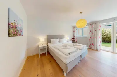 Ein Bett oder Betten in einem Zimmer der Unterkunft Garden Lodge