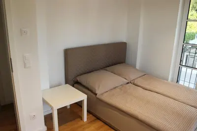 Ein Sitzbereich in der Unterkunft Nice and big Apartment for up to 10 people in a very good Location of Munich! Good for Oktoberfest!