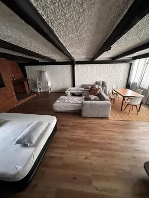 Ein Bett oder Betten in einem Zimmer der Unterkunft Aby Deluxe Wohnung