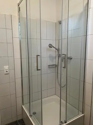 Ein Badezimmer in der Unterkunft StayING - Die Unterkunft für Gruppen in Ingolstadt