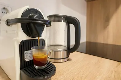 Kaffee-/Teezubehör in der Unterkunft SMS Homes I Auszeit in Kaufbeuren Zentrum