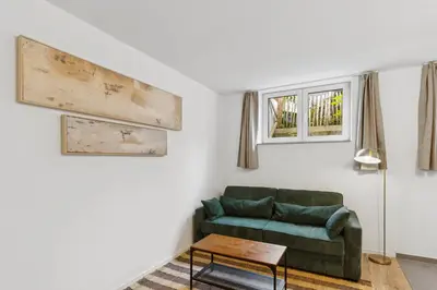 Ein Sitzbereich in der Unterkunft Terra & Verde Stay