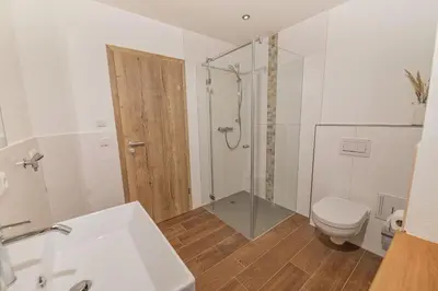 Ein Badezimmer in der Unterkunft Ferienhof Lettner
