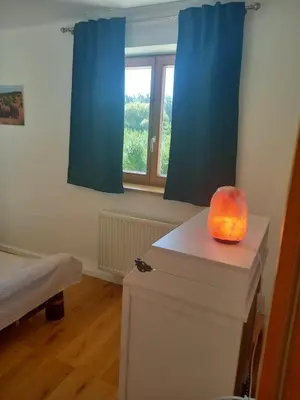 Ein Bett oder Betten in einem Zimmer der Unterkunft Idyllic apartment in Bavaria, near Munich, Freising, Erding