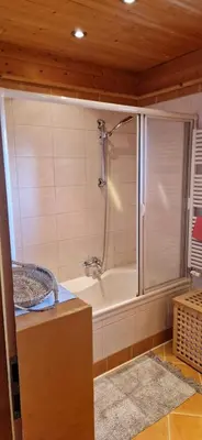 Ein Badezimmer in der Unterkunft Ferienwohnung Mei Ruh'