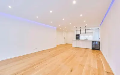 Küche/Küchenzeile in der Unterkunft Luxus Apartment Makartstraße München