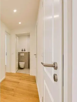 Ein Badezimmer in der Unterkunft Luxus Apartment Makartstraße München