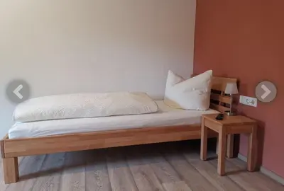 Ein Bett oder Betten in einem Zimmer der Unterkunft Haus für Monteure und Studenten
