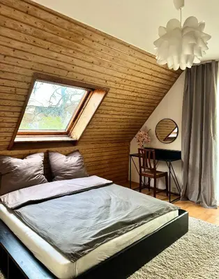 Ein Bett oder Betten in einem Zimmer der Unterkunft Casa Bavaria Apartments
