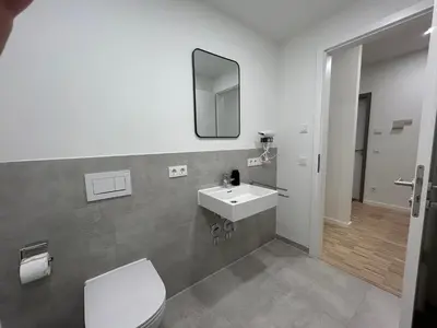 Ein Badezimmer in der Unterkunft GIH Apartments - Neufahrn