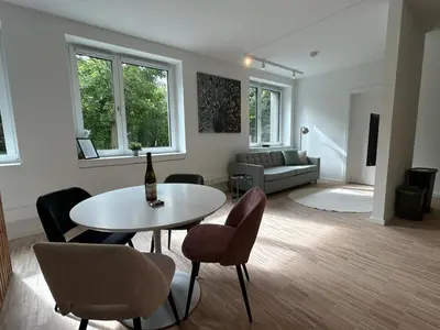 Ein Sitzbereich in der Unterkunft GIH Apartments - Neufahrn