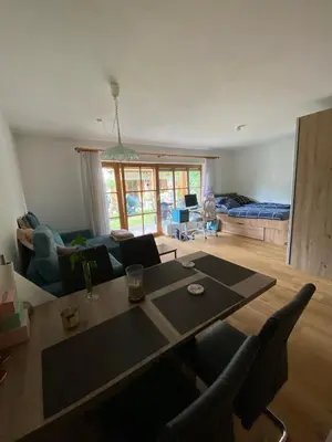 Ein Sitzbereich in der Unterkunft Casa Italia