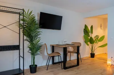 TV/Unterhaltungsangebot in der Unterkunft Renovated Munich City Center Apartment near Oktoberfest
