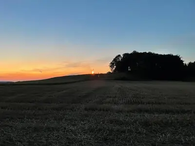 Naturlandschaft in der Nähe der Ferienwohnung