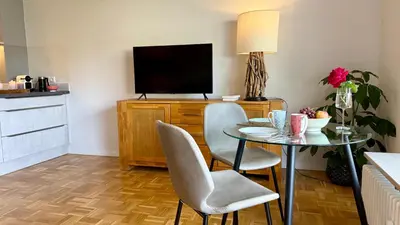 TV/Unterhaltungsangebot in der Unterkunft Studio Bergblick 5