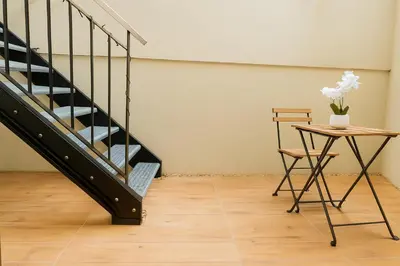 Grundriss der Unterkunft Stylisches-Loft-Apartment mit Terrasse