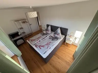 Ein Bett oder Betten in einem Zimmer der Unterkunft Entspannung auf dem Land