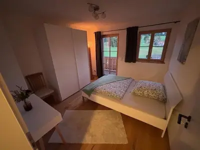 Ein Bett oder Betten in einem Zimmer der Unterkunft Entspannung auf dem Land