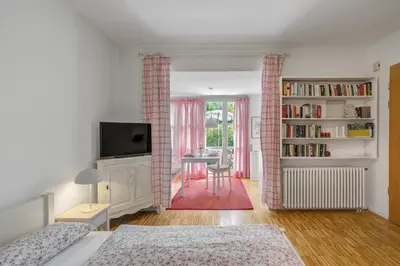 Ein Bett oder Betten in einem Zimmer der Unterkunft Ferienwohnungen Benzenberg