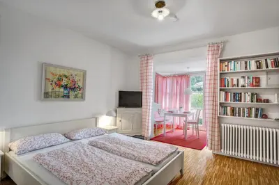 Ein Bett oder Betten in einem Zimmer der Unterkunft Ferienwohnungen Benzenberg