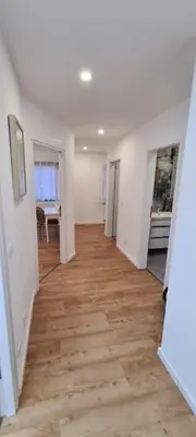 Küche/Küchenzeile in der Unterkunft Ferienwohnung Schneeglöckchen