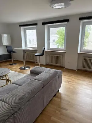 Ein Sitzbereich in der Unterkunft New and luxerious 3 Room Apartment