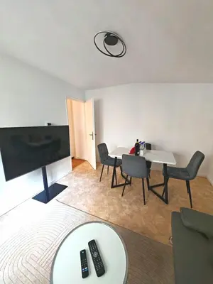 Ein Sitzbereich in der Unterkunft Munich Premium Guesthouse
