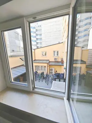 Ein Balkon oder eine Terrasse in der Unterkunft Munich Premium Guesthouse