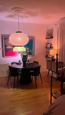 Ein Sitzbereich in der Unterkunft Modern & Cozy Apartment Münchner Freiheit with Balcony