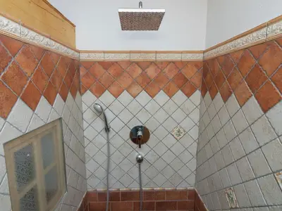 Ein Badezimmer in der Unterkunft Stylish Apartment in Feldwies