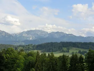 Naturlandschaft in der Nähe der Ferienwohnung