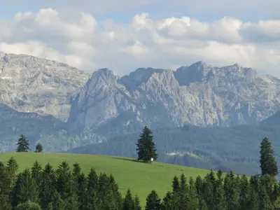 Naturlandschaft in der Nähe der Ferienwohnung