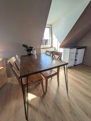 Grundriss der Unterkunft sonniges Dachgeschoss am münchner Stadtrand