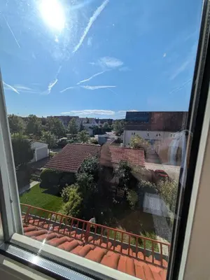 Grundriss der Unterkunft sonniges Dachgeschoss am münchner Stadtrand