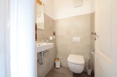 Ein Badezimmer in der Unterkunft Kramer Lodge
