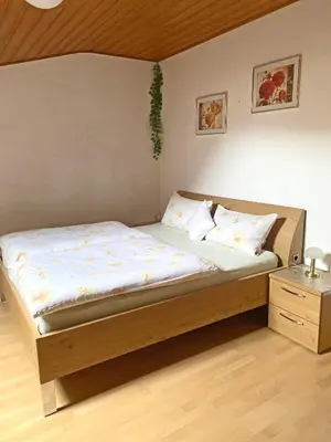 Ein Bett oder Betten in einem Zimmer der Unterkunft Bauernhof Daurerhof