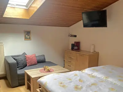 Ein Bett oder Betten in einem Zimmer der Unterkunft Bauernhof Daurerhof