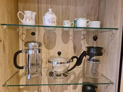 Kaffee-/Teezubehör in der Unterkunft La Datcha