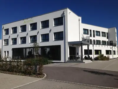 Das Gebäude in dem sich das Hotel befindet