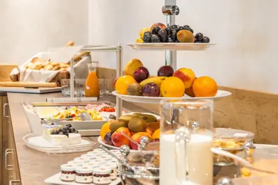 Essen im Hotel oder in der Nähe