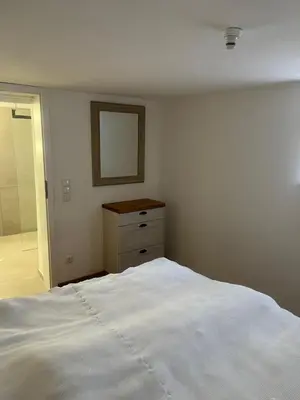 Ein Bett oder Betten in einem Zimmer der Unterkunft Rufus' Bergblick