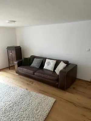 Ein Sitzbereich in der Unterkunft Rufus' Bergblick