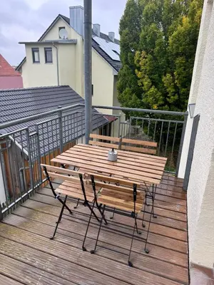 Ein Balkon oder eine Terrasse in der Unterkunft Bavaria Home Modern Living
