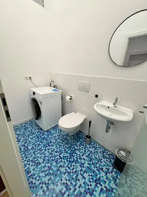 Ein Badezimmer in der Unterkunft Bavaria Home Modern Living