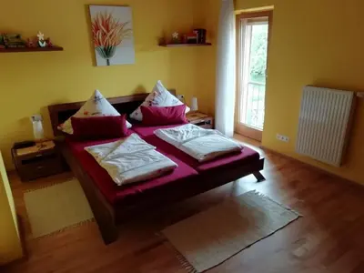 Ein Bett oder Betten in einem Zimmer der Unterkunft 1-bedroom holiday home