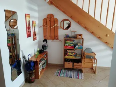 Die Bibliothek im Ferienhaus