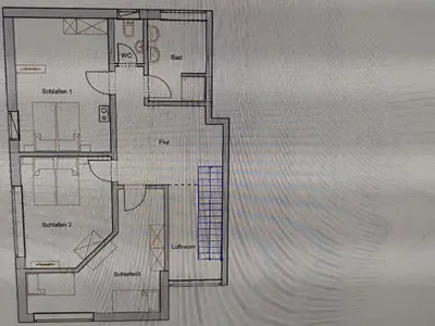Grundriss der Unterkunft 1-bedroom holiday home