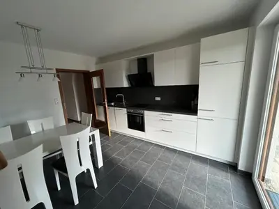Küche/Küchenzeile in der Unterkunft Tolle Ferienwohnung in Altomünster