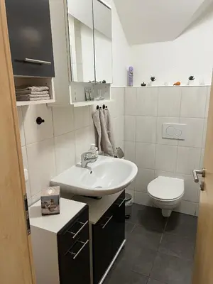 Ein Badezimmer in der Unterkunft Hinter-Apartments West